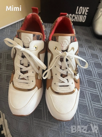 Michael Kors/Love Moschino сникърси , снимка 9 - Дамски ботуши - 47247279
