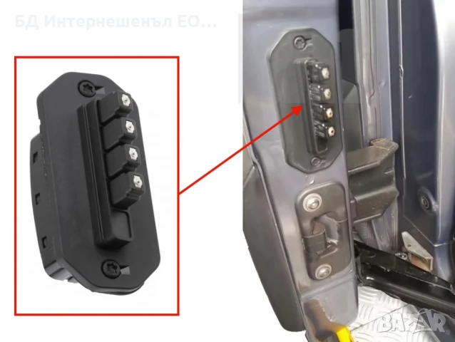 252160004R  Контактор за плъзгаща врата, Renault, Master 3, NV400, Movano B, снимка 7 - Части - 51000784