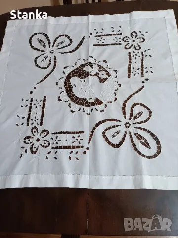 Покривки- рязана бродерия, снимка 3 - Покривки за маси - 49747965