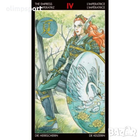 Карти Таро LoScarabeo Manga  , снимка 9 - Карти за игра - 51342499