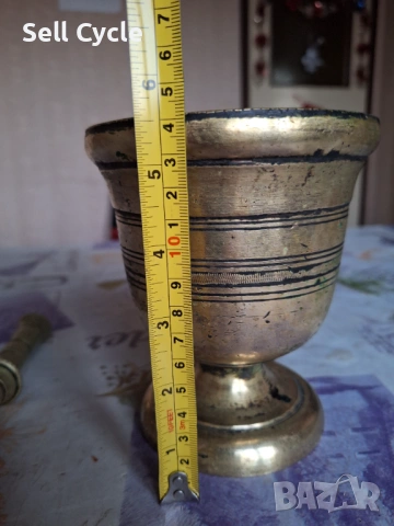 ✅МАСИВНО БРОНЗОВО ХАВАНЧЕ❗, снимка 6 - Антикварни и старинни предмети - 53042962