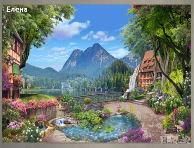 Диамантен гоблен Фламинго в Гоблени в гр. Видин - ID42045539 — Bazar.bg