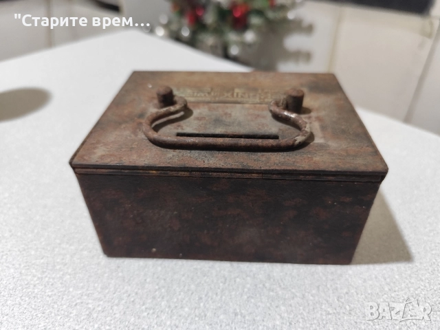 Стара Метална Касичка Отворена , снимка 4 - Други ценни предмети - 52347524