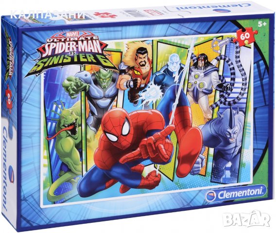 Пъзел Clementoni 8429 от 60 части - Спайдърмен
