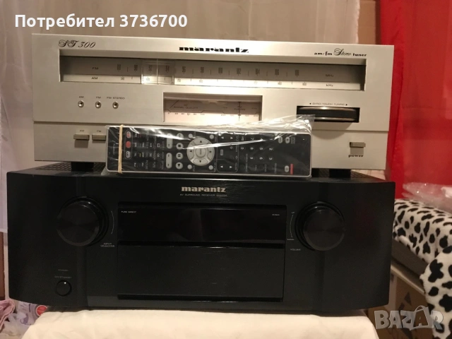 Marantz SR 5005 +ПОДАРЪК Marantz ST 300, снимка 2 - Ресийвъри, усилватели, смесителни пултове - 53832463