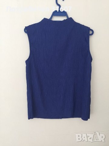 Официален син топ, снимка 4 - Корсети, бюстиета, топове - 42061779