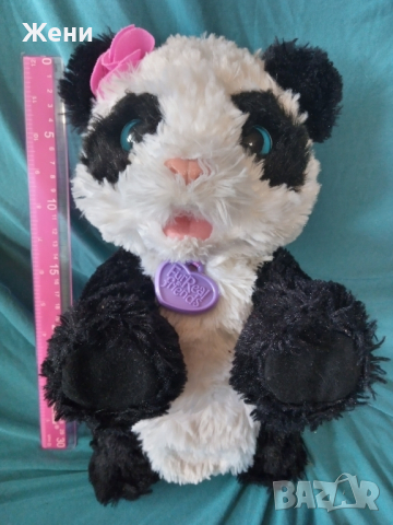 Интерактивна плюшена играчка панда Panda Pom Pom FurReal Friends Hasbro, снимка 1
