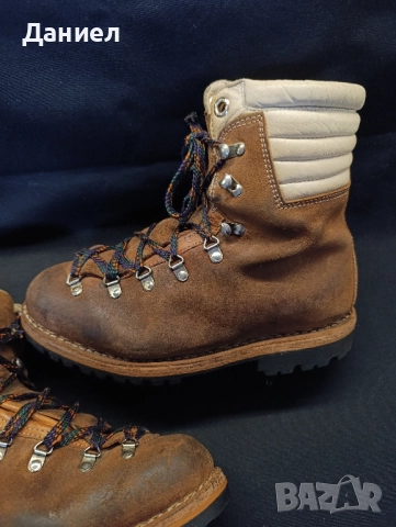 Винтидж планински обувки PolSport, снимка 7 - Мъжки боти - 51943411