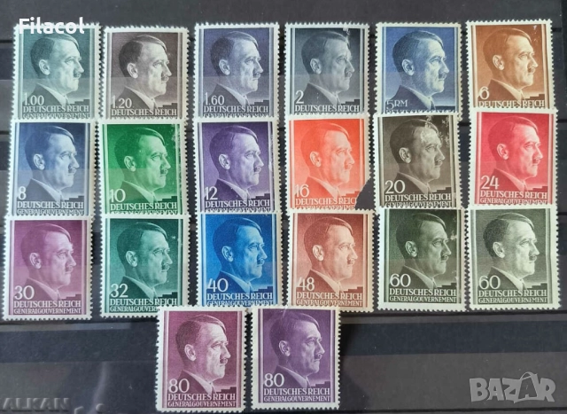 Германия Райх 1943 г. Хитлер General Gouvernement