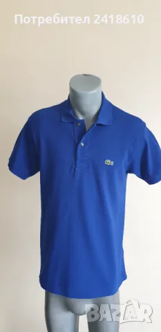 Lacoste Pique Cotton  Mens Size 3 - S НОВО! ОРИГИНАЛ! Мъжка Тениска!, снимка 6 - Тениски - 49844573