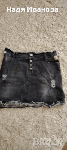 дънкова поличка pausse negative 