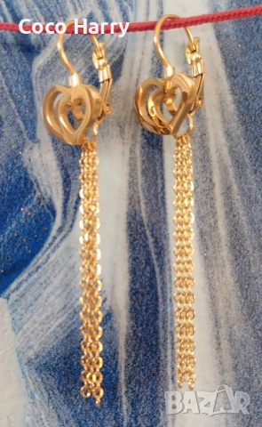 Разкошни обеци медицинска стомана 