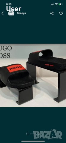 Детски чехли Hugo Boss
