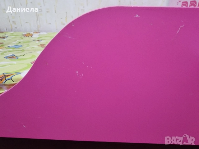 Детско легло 140х70см със забележки + матрак, снимка 3 - Бебешки легла и матраци - 51752424