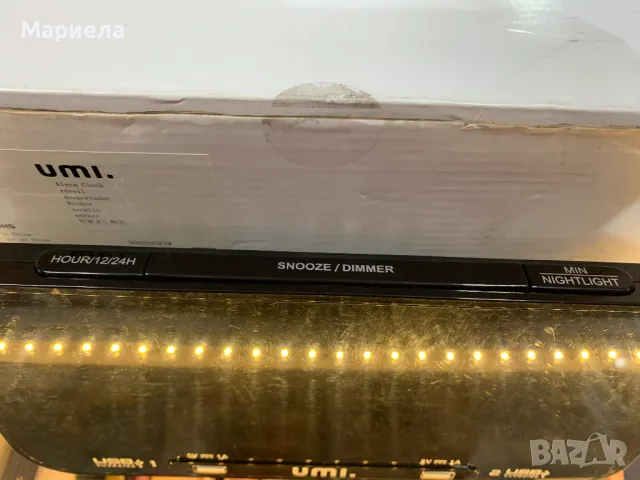 LED дигитален стенен часовник / Будилник със Седмични Аларми и Димиране, снимка 9 - Други стоки за дома - 49369542