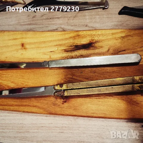 Нож Пеперуда стегнат масивен Нов!, снимка 12 - Колекции - 50437828