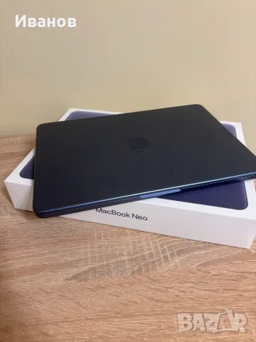 Като НОВ MacBook Neo 13" Indigo (A18 Pro/8GB/256GB) – 100% Батерия / 19 м. Гаранция към iSTYLE