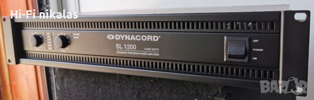 професионално стъпало усилвател DYNACORD SL 1200  , снимка 3 - Ресийвъри, усилватели, смесителни пултове - 44416482
