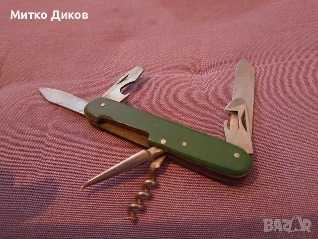 Ножчета без луфт  от соца сойка кундре на К.Попадийн с.Костенец и Петко Денев шест части рядко, снимка 6 - Ножове - 56181938