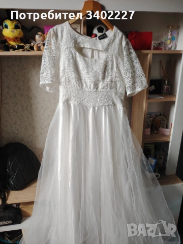 Булчинска рокля , снимка 4 - Сватбени рокли - 53212483