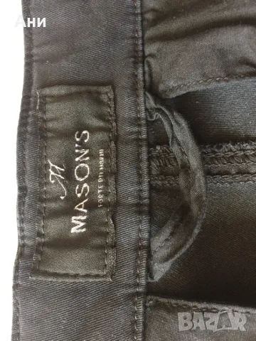 Mason's нов с етикет черен дамски панталон с еластан, снимка 5 - Панталони - 47739306