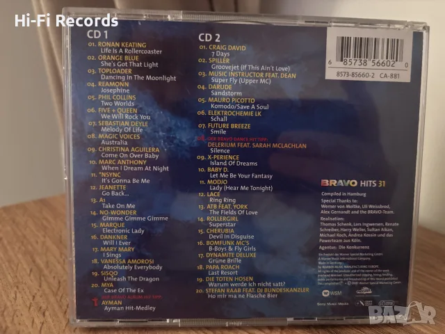 Bravo hits vol.31, снимка 2 - CD дискове - 56071328