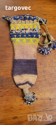 уникална Възрожденска пунгия кесия за жълтици