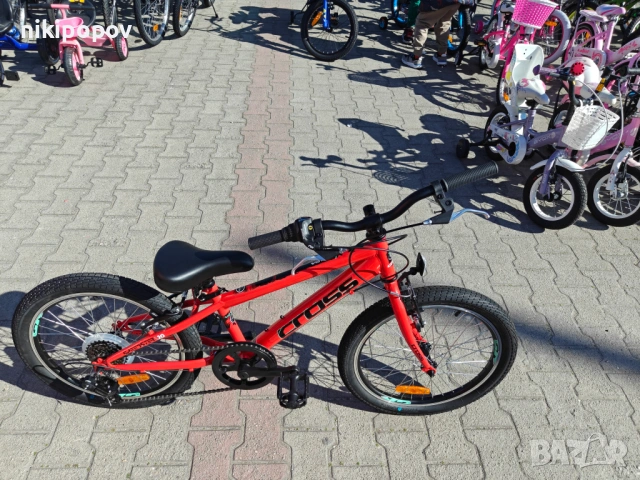 CROSS Велосипед 20" SPEEDSTER червен, снимка 4 - Велосипеди - 53830625