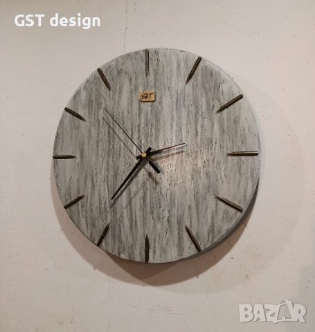 Топ Часовник Ретро Дизайн Състарен вид Голям GST design Ръчна изработка , снимка 5 - Стенни часовници - 40651800