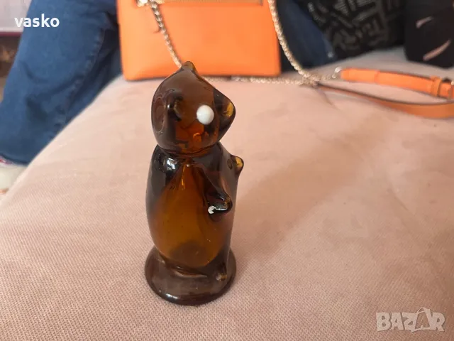 Стъклена мечка - голяма, снимка 2 - Колекции - 49449619