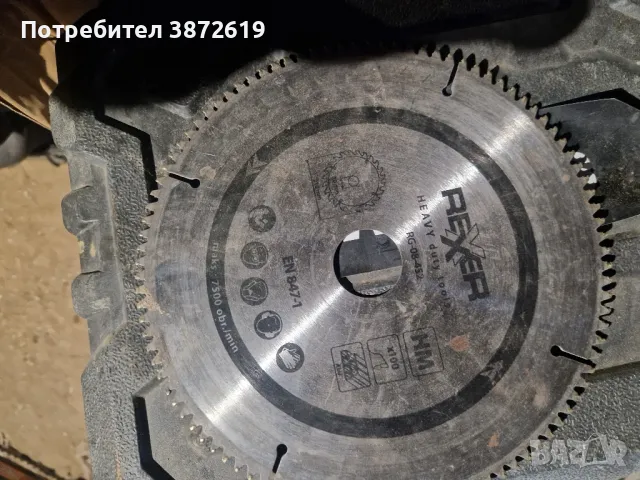 Настолен циркуляр+диск за метал, снимка 4 - Други машини и части - 48347280