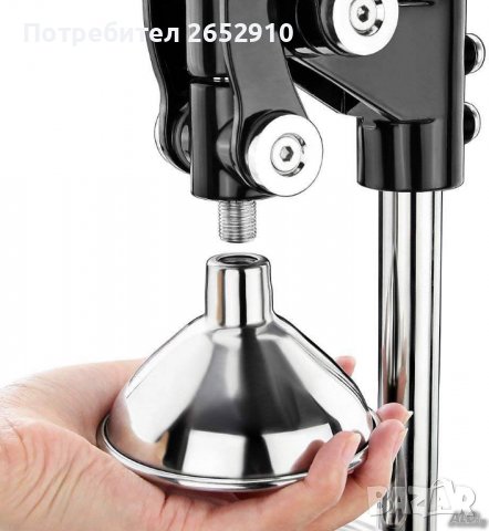 Цитруспреса. Професионална сокоизтисквачка, ръчна, чугунена. Чисто нова! Цена 119лв/60,84€ с ДДС!, снимка 5 - Друго търговско оборудване - 39550474