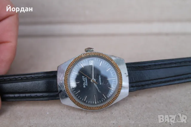 СССР часовник ''Полет'' автоматик , снимка 6 - Мъжки - 48786792