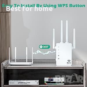 WiFi Extender 5G/4G Dual Band 1200Mbps, снимка 11 - Мрежови адаптери - 41762178