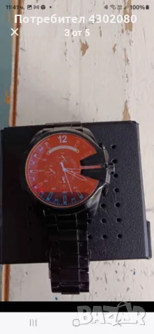 Мъжки часовник DIESEL DZ4318 Mega Chief XL Big Chronograph , снимка 2 - Мъжки - 48000620