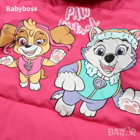 Зимно яке за момиче Пес Патрул, снимка 4 - Детски якета и елеци - 47513404