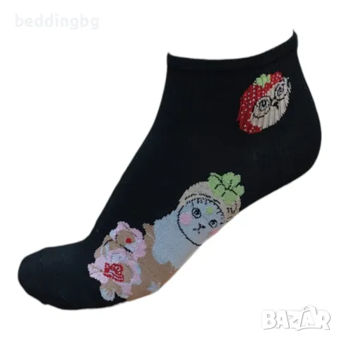 Цветни #чорапи с котешки муцунки , снимка 1