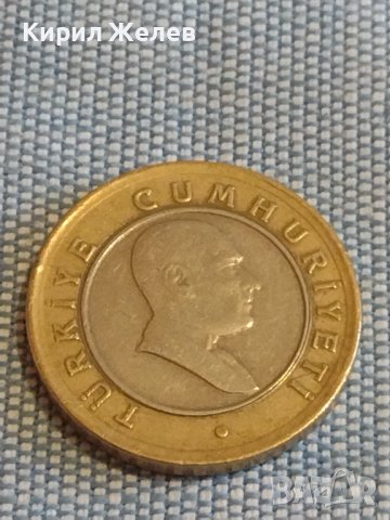 Три монети стари редки ТУРЦИЯ, НЕДЕРЛАНДИЯ ЗА КОЛЕКЦИЯ ДЕКОРАЦИЯ 30437, снимка 3 - Нумизматика и бонистика - 44493694