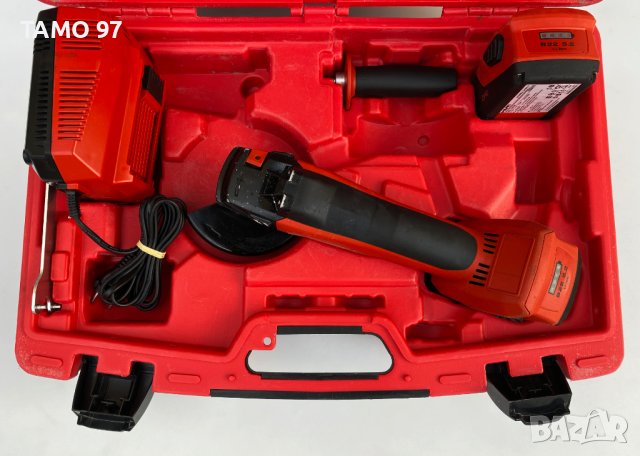 Hilti AG125-A22 - Акумулаторен безчетков ъглошлайф, снимка 2 - Други инструменти - 41229348