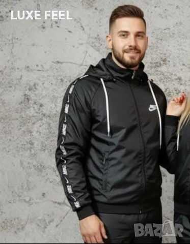 Nike ✨Мъжка Ветровка с Полар ✨лого Бродирано , снимка 2 - Якета - 53647449