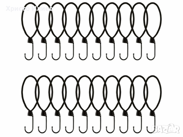 Parkside Комплект затягащи ластици 20 броя Парксайд