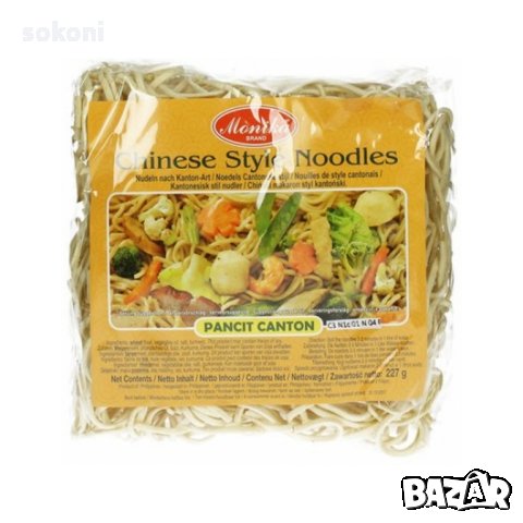 Monika Brand Chinese Style Noodle 227g / Моника Полуготови нудъли 227гр, снимка 1 - Домашни продукти - 35869517