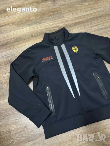 Оригинално мъжко яке Ferrari 430 Scuderia Soft Shell Jacket , XL/ XXL размер , снимка 5 - Якета - 53259996