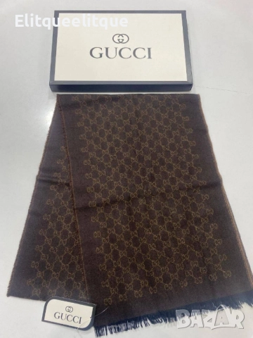 кашмирени шалове Burberry armani Gucci , снимка 8 - Шалове - 52159203