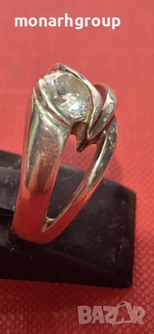 Сребърен пръстен, снимка 4 - Пръстени - 53587050