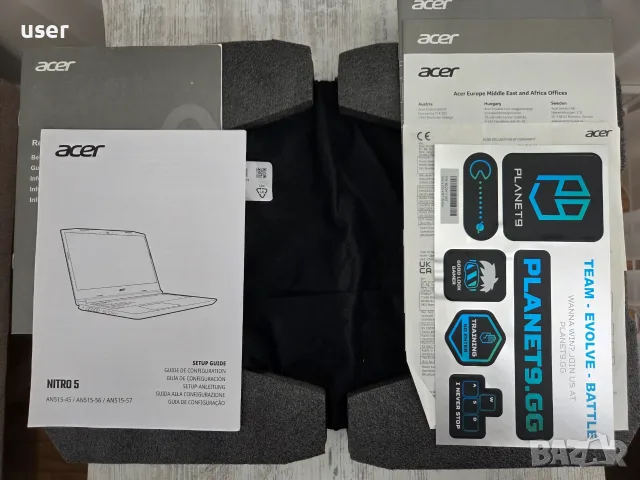 16GB RAM GTX 1650 Core i5-11400H 15.6" FULL HD 144Hz геймърски лаптоп Acer Nitro AN515-57-57R3, снимка 6 - Лаптопи за игри - 56227113