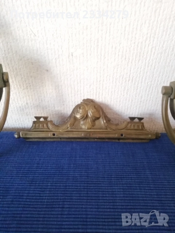 Бронзови чукала за врати и бронзови орнаменти за часовници и мебели. , снимка 4 - Антикварни и старинни предмети - 48271832