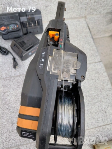 Пистолет за връзване на арматура TJEP ULTRA GRIP 40/18V, снимка 5 - Други инструменти - 53663731