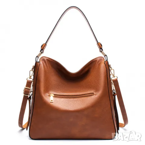 Дамска чанта Brown 1127, снимка 10 - Чанти - 47925443