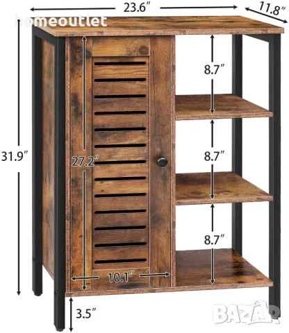 Шкаф за съхранение в индустриален стил BF29CW01, снимка 5 - Шкафове - 49271040